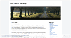 Desktop Screenshot of histakeoninfertility.com