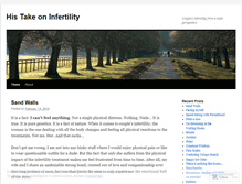 Tablet Screenshot of histakeoninfertility.com